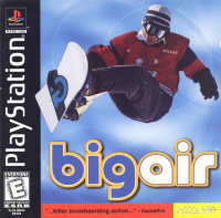 Big Air PAL Playstation PAL box art
